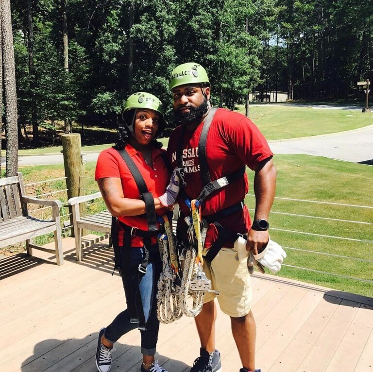 2nd yr Anniversary - Zip Lining