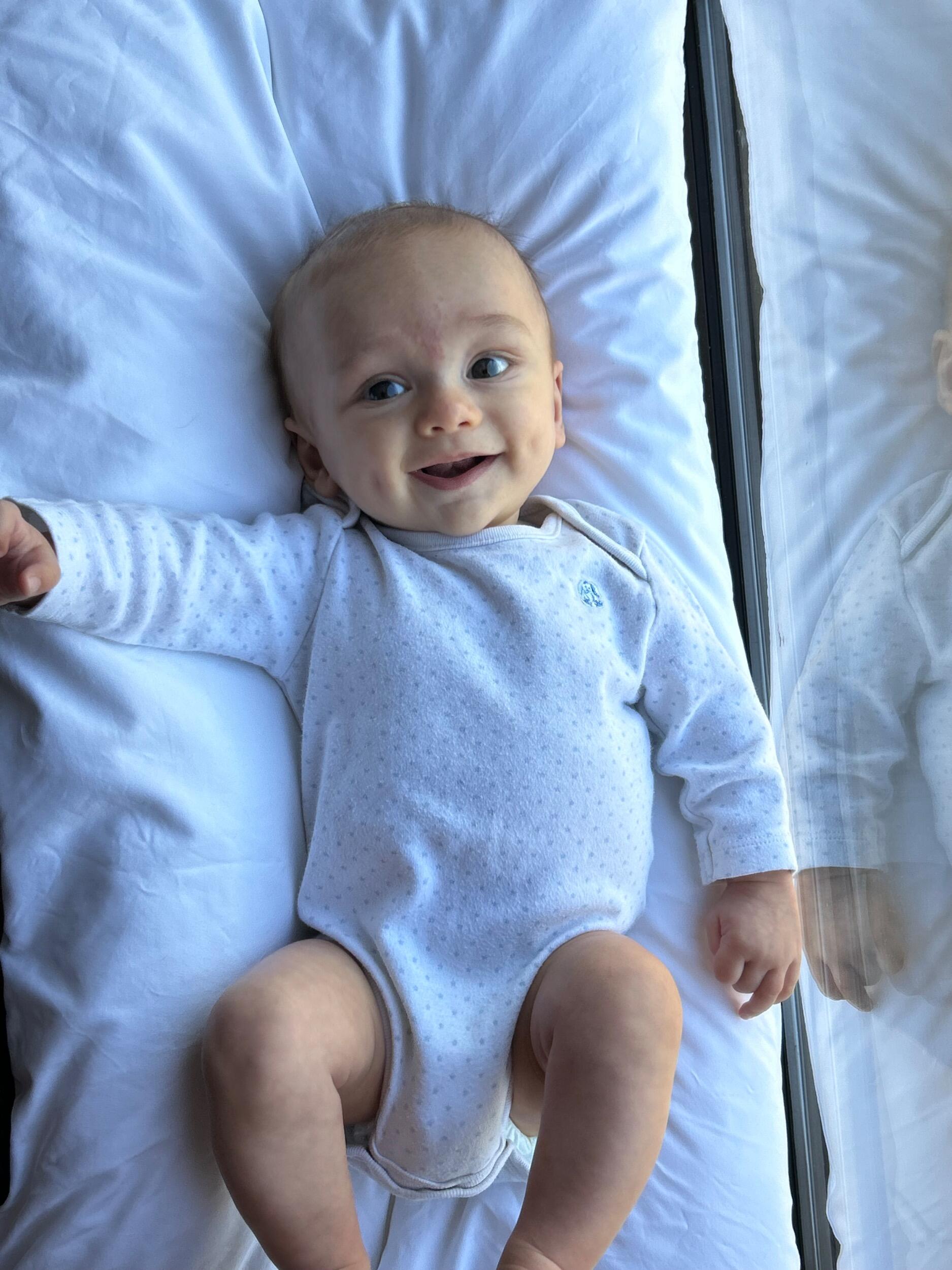 Happy baby.