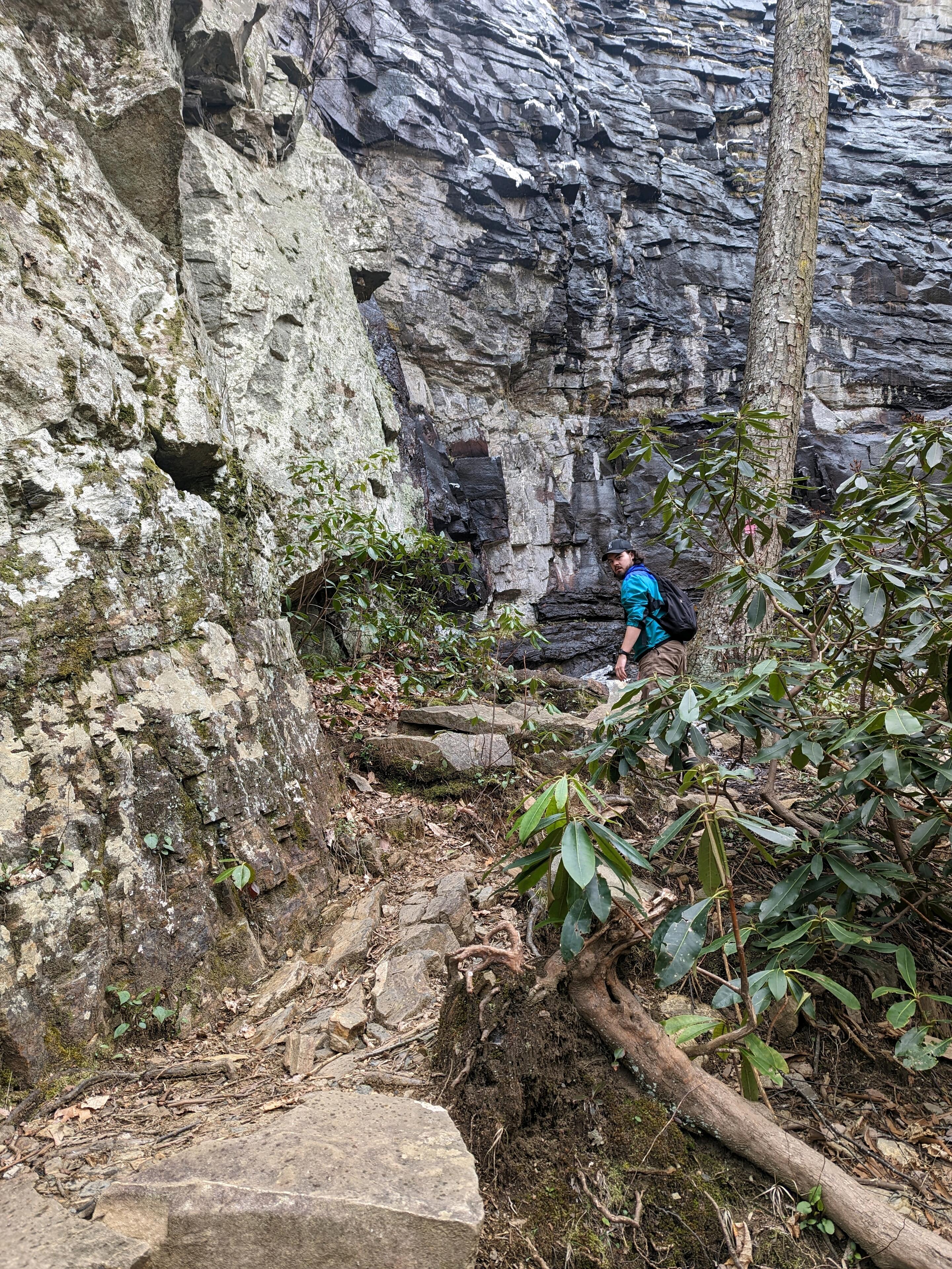Our first real hike! We hiked the Dismal Loop at Caesars Head State Park. We spent 5 and a half hours hiking up and down mountains together that day.