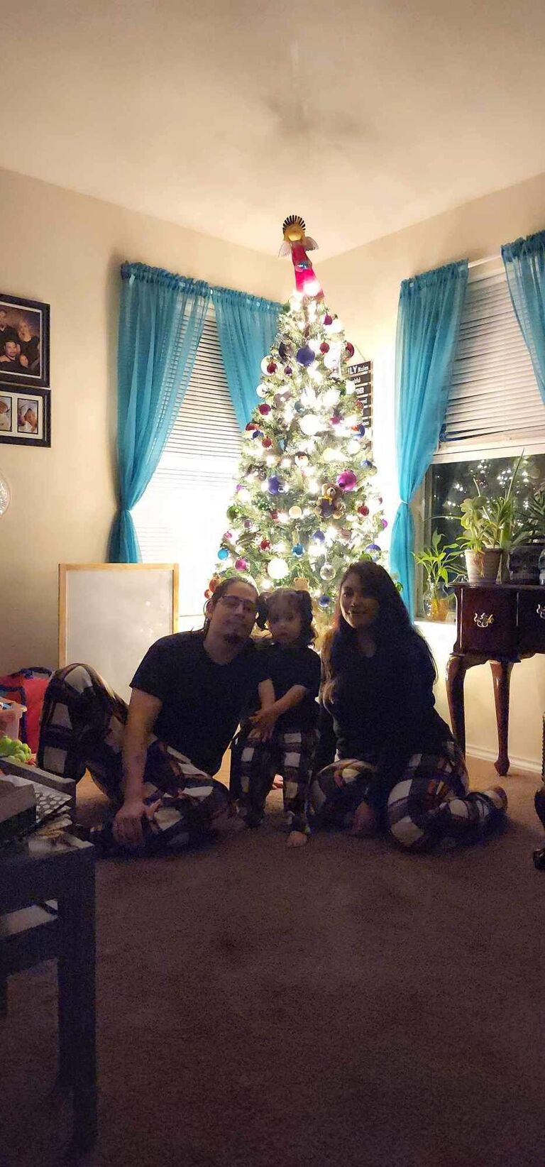 Another successful Christmas with Sol, they had just came back from taking her to the San Antonio Riverwalk for Christmas Eve, starting another trend of making memories in San Antonio as a family.