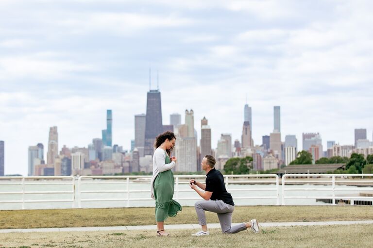 Aaron proposed!