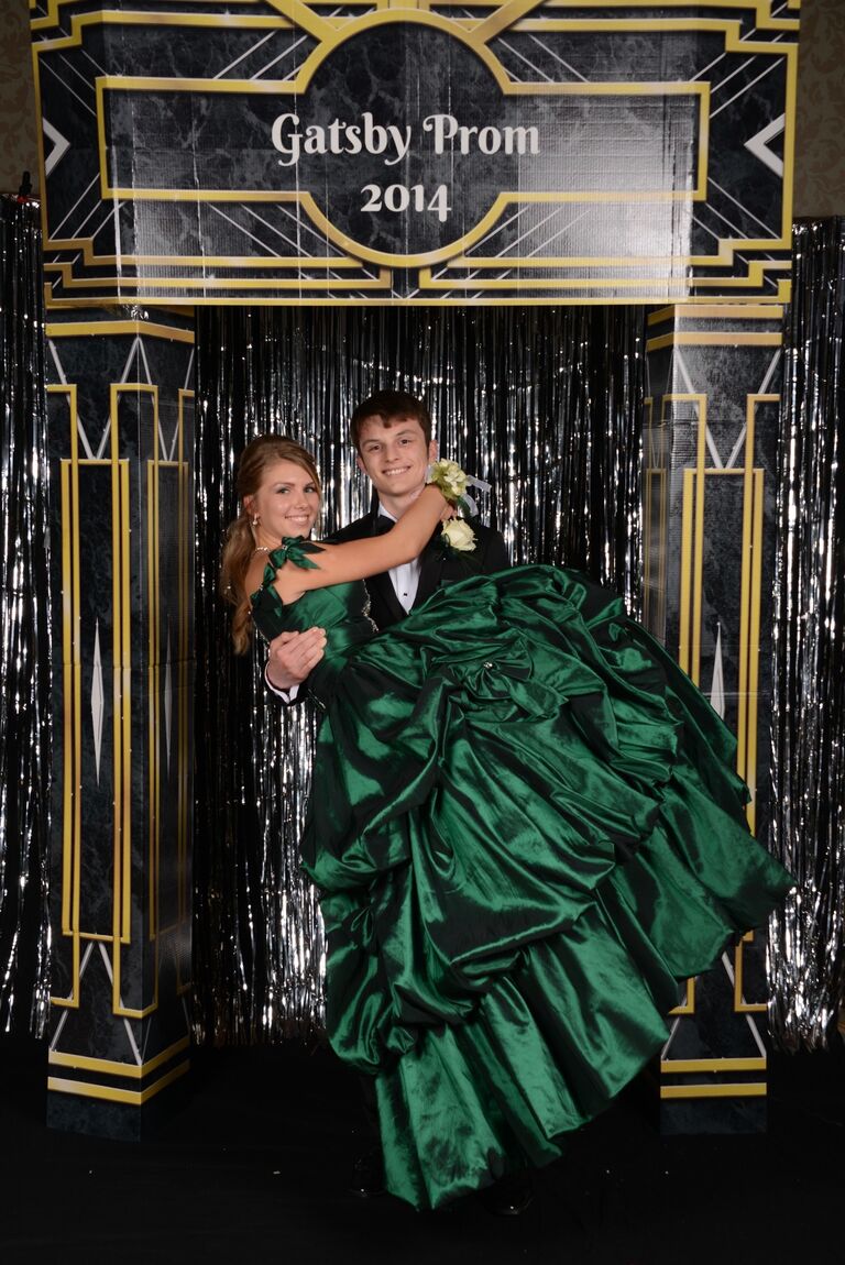 The first time Tyler swept Sam off her feet.