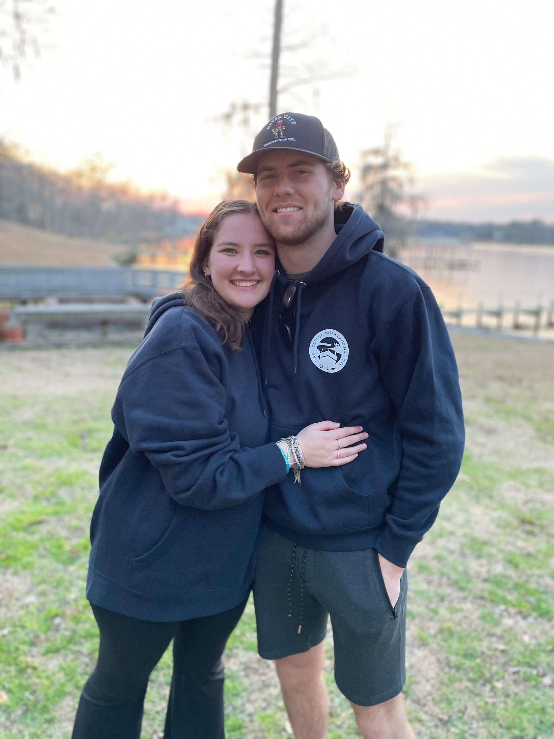 Logan's First time in Blount's Creek visiting Cailee's Granddaddy!