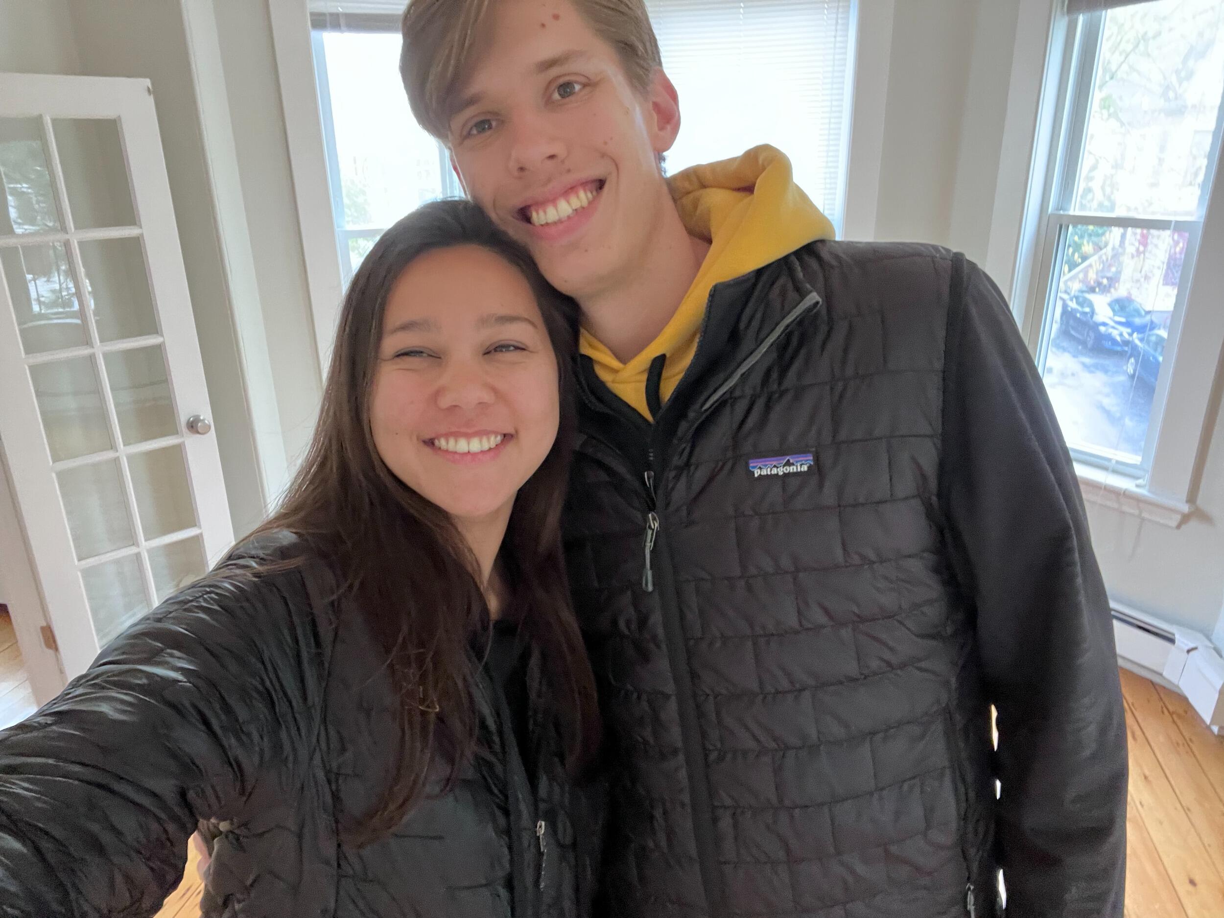 Saying "goodbye" to Eric's old apartment because they move in together! 