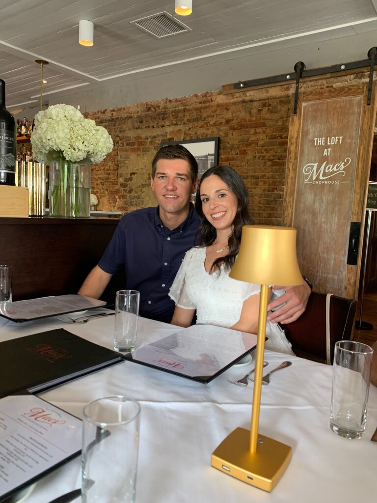 Right after we got *legally* married!