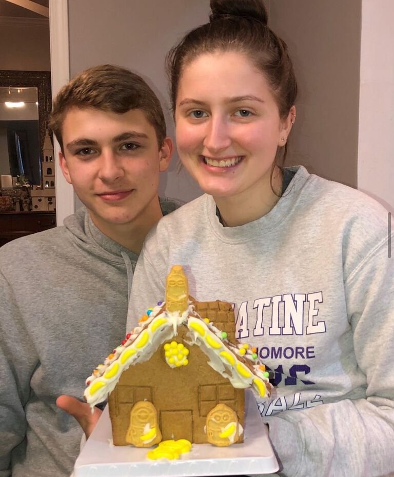Kyla and Cade continued to grow closer as time went on. They often enjoyed doing fun activities together including a gingerbread house contest.