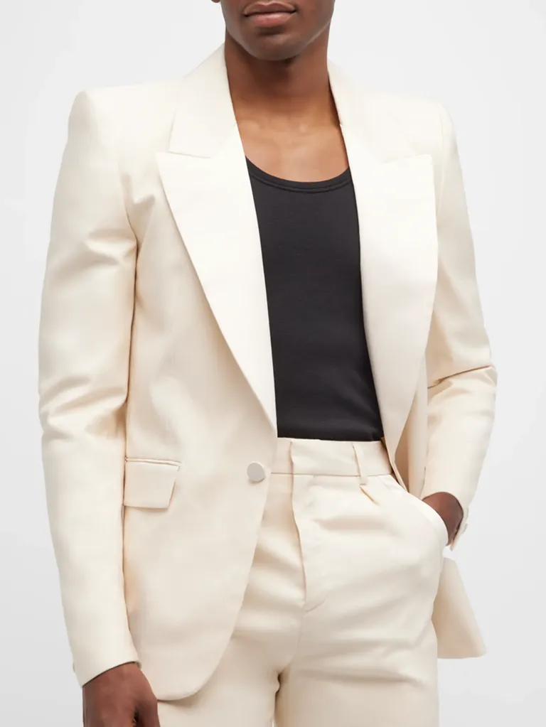 White tuxedo jacket on sale womens