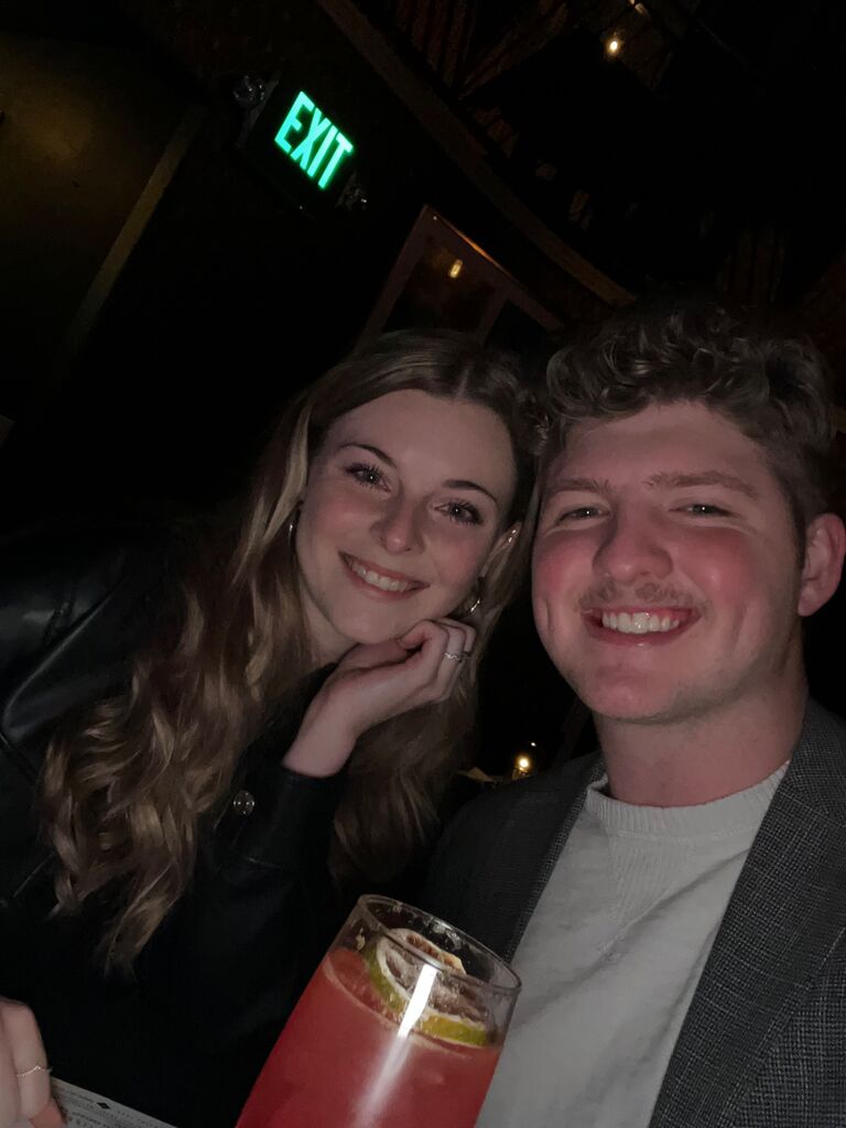 Celebrating Valentine's Day in each other's company.