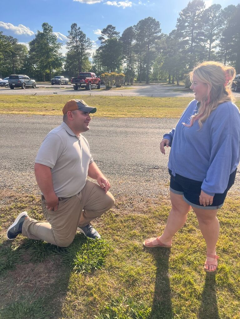 they got engaged