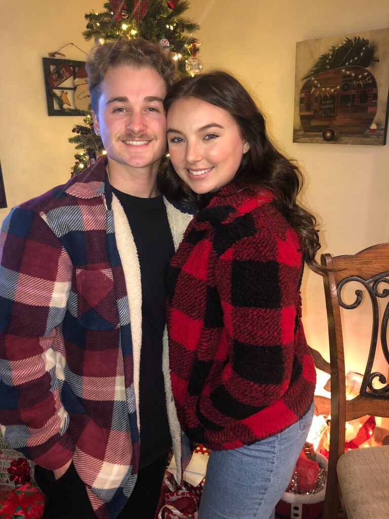 Christmas Eve at the Cunningham-Robison's home