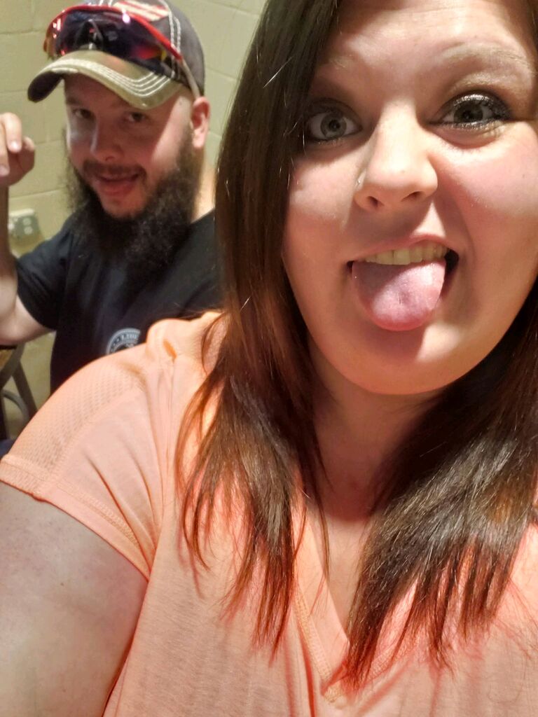 Goofing off in our CCW Class