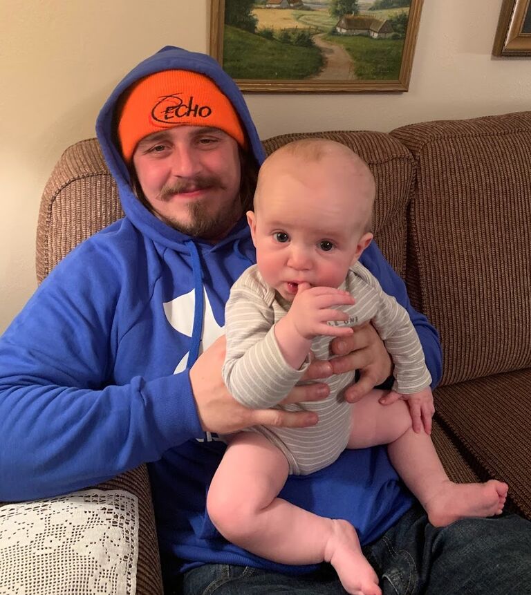 Nicholas and baby Hay