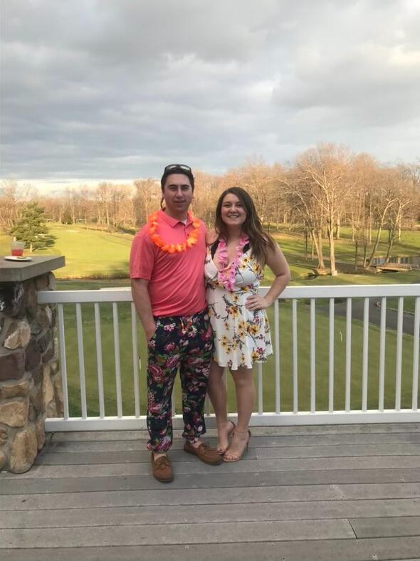 We met in EMT class at Pennsylvania College of Technology in Williamsport, PA. Go Cats!

After almost a year of friendship and running calls together on the Loyalsock Ambulance, we started dating in November 2018.

This photo is at the Doylestown Fire Company banquet in April 2019!