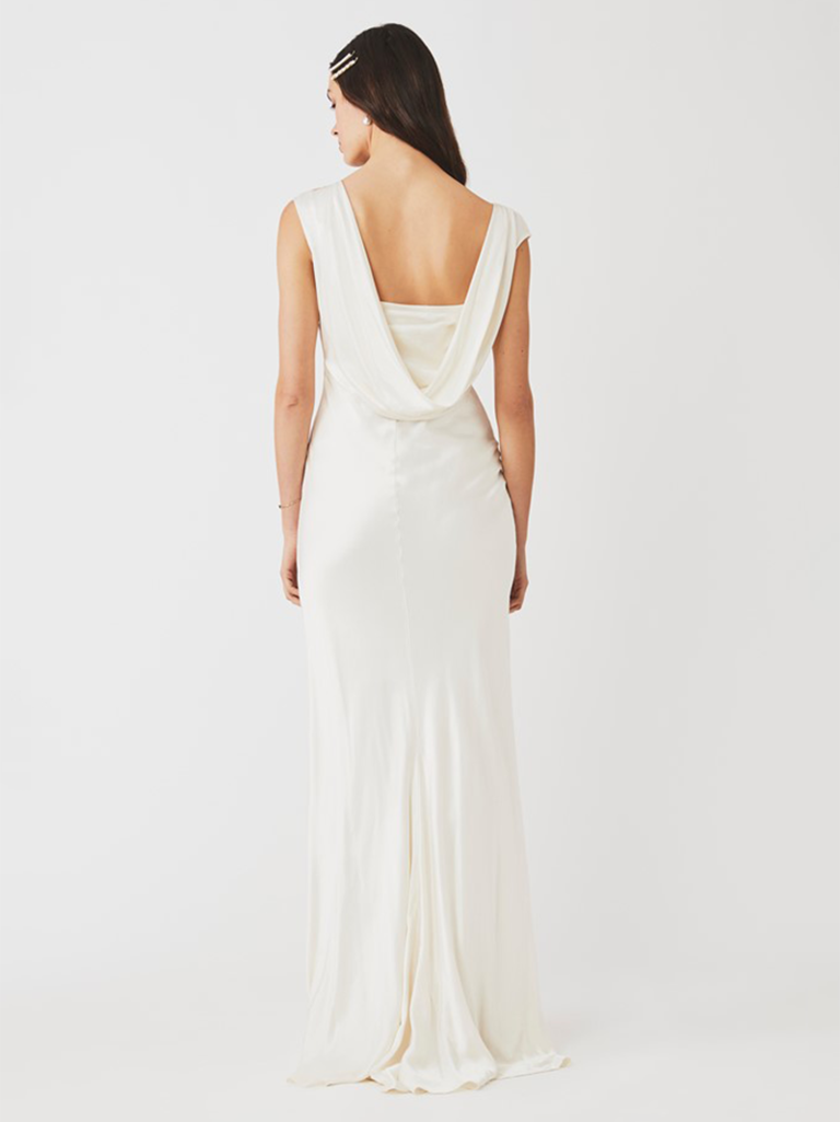 The 22 Cowl Back Wedding Dresses You Have to See