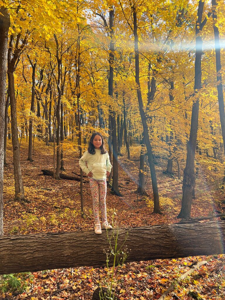 Enjoying the beauty of Minnesota in Fall.