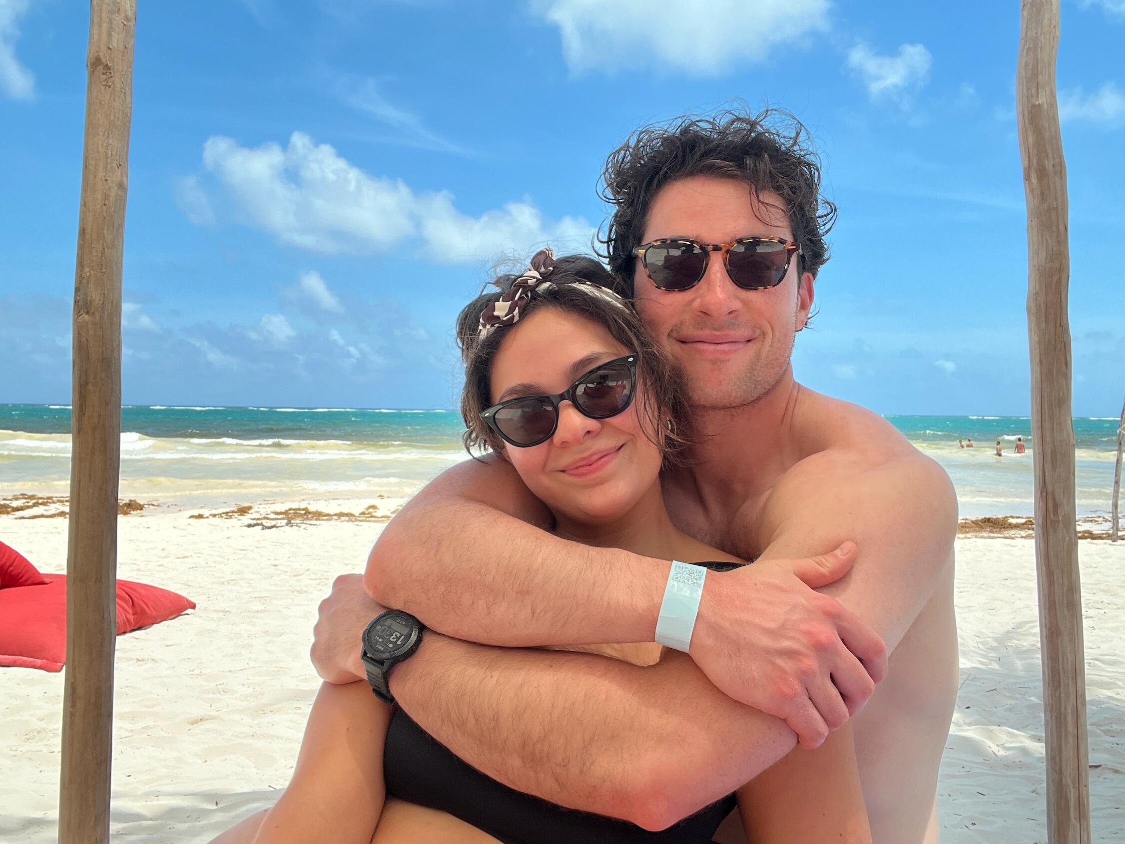 Our 4th Anniversary together was spent down in Mexico.  The first of many trips together here!