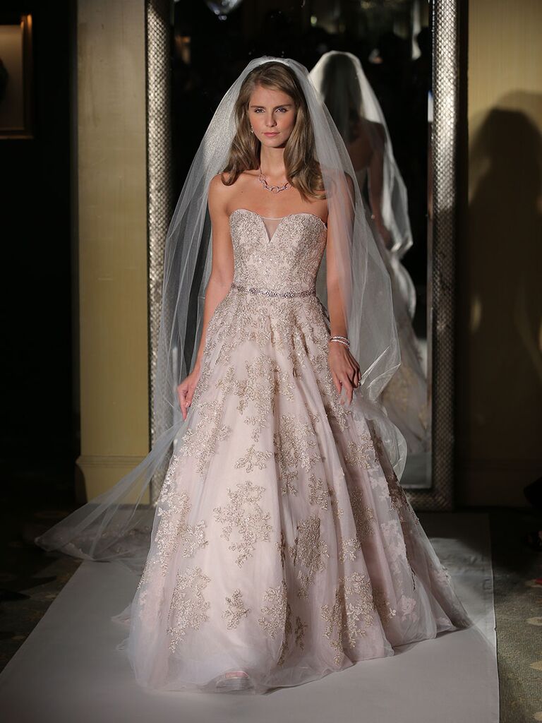 Oleg Cassini Fall 2017 Collection Bridal Fashion Week Photos