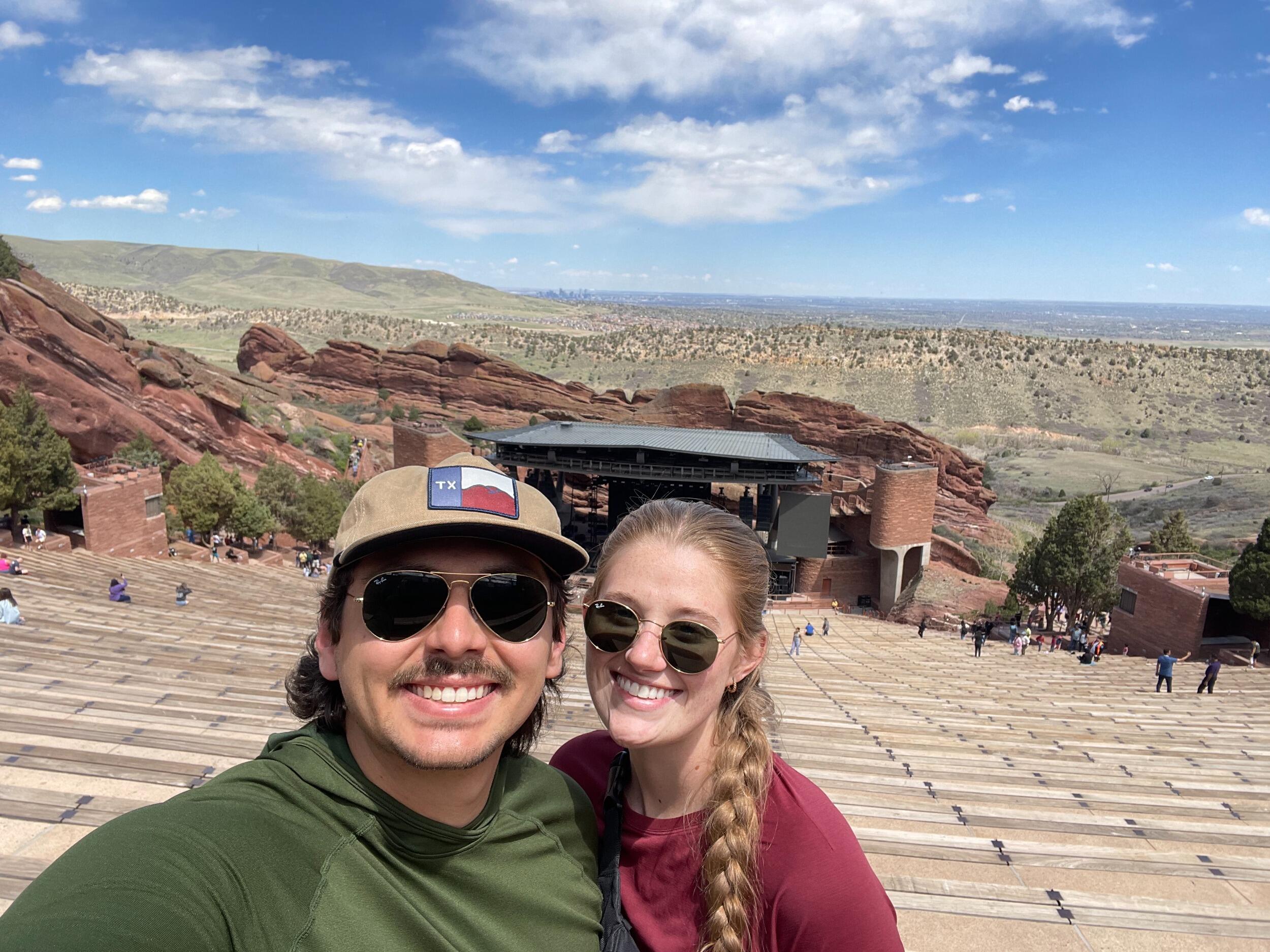 Visiting Red Rocks for the first time