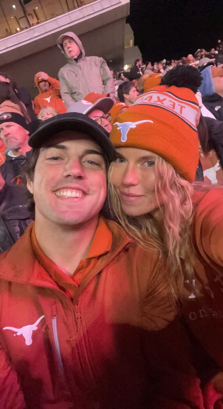 Our first Texas Longhorns game!