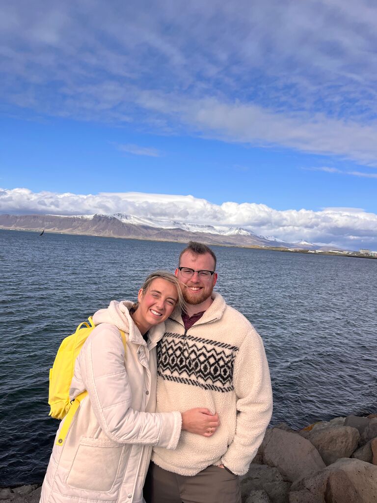 Our first night in Iceland