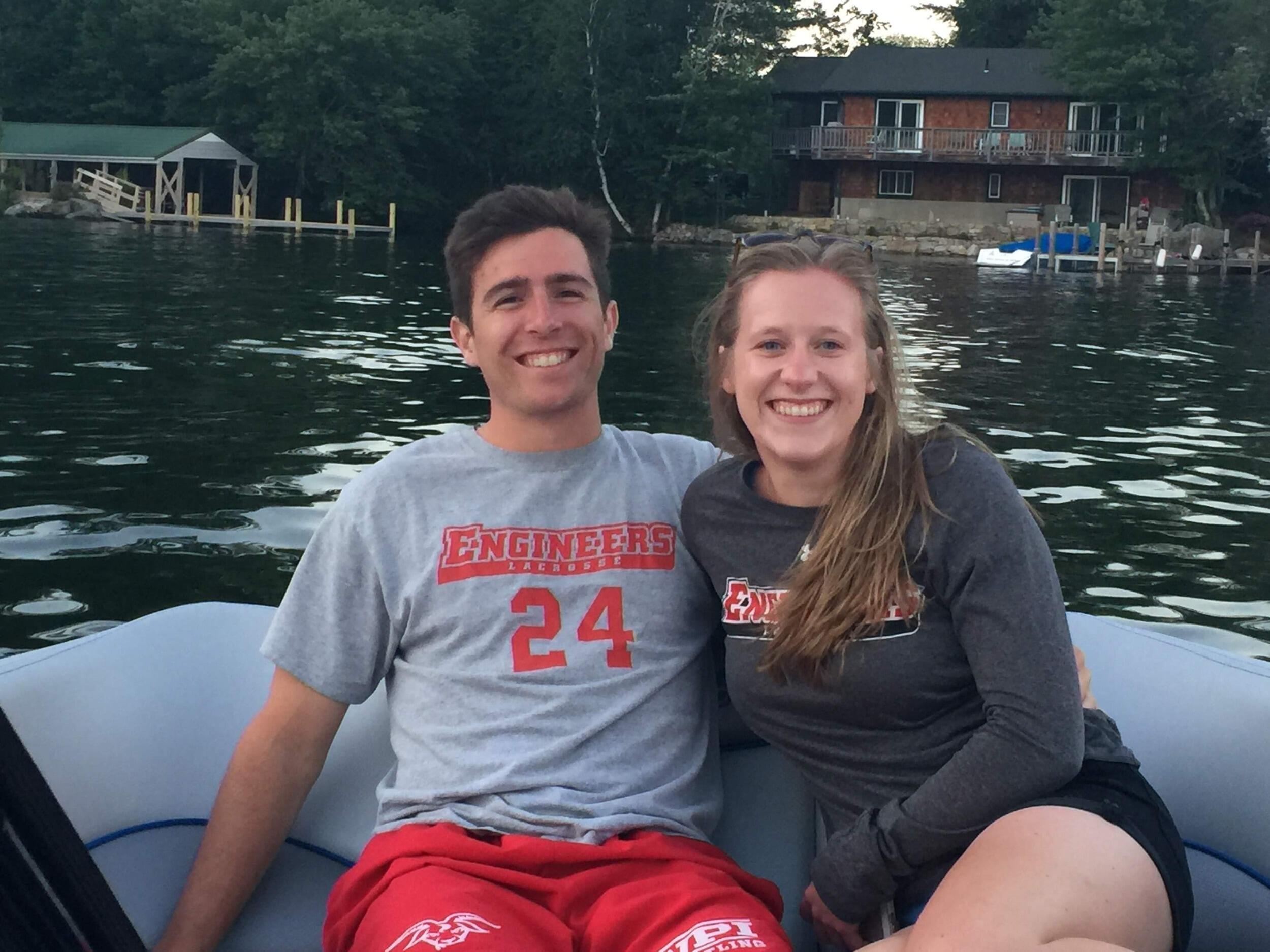 We never miss a chance for a boat ride on
Lake Winnipesaukee!