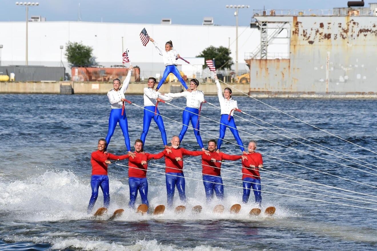 Happy Independence Day! 4th of July Show at Sparkman Wharf. 