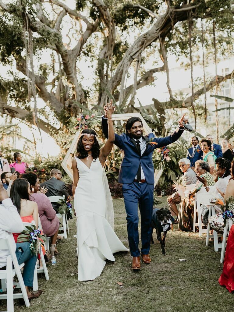 70s shop style wedding