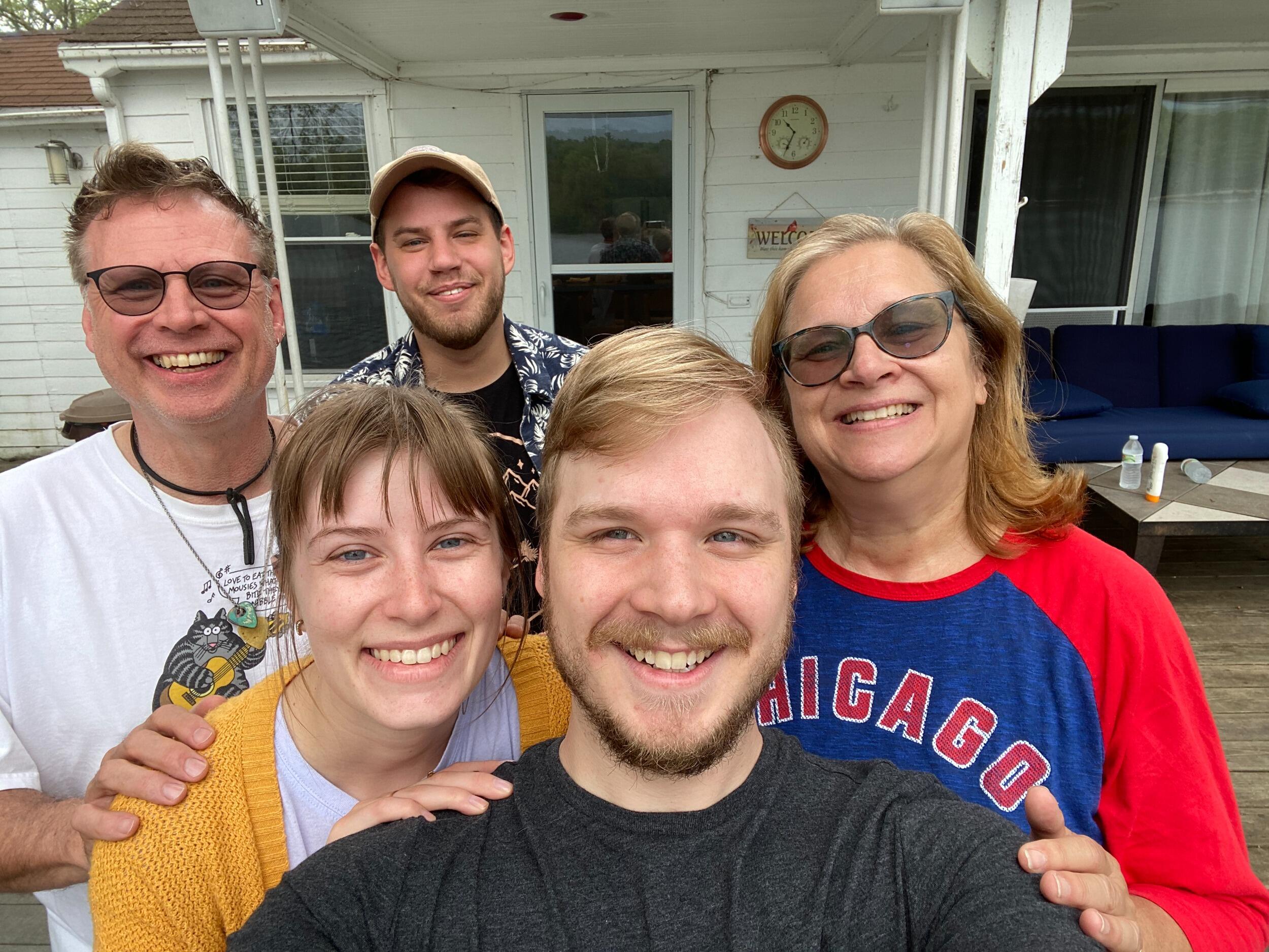 The first of many trips to Michigan! We both have such great memories here from our childhood, and are excited to make many more in this place we both love so much.