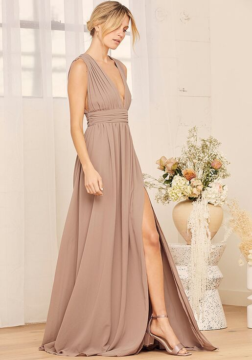 lulus heavenly hues taupe