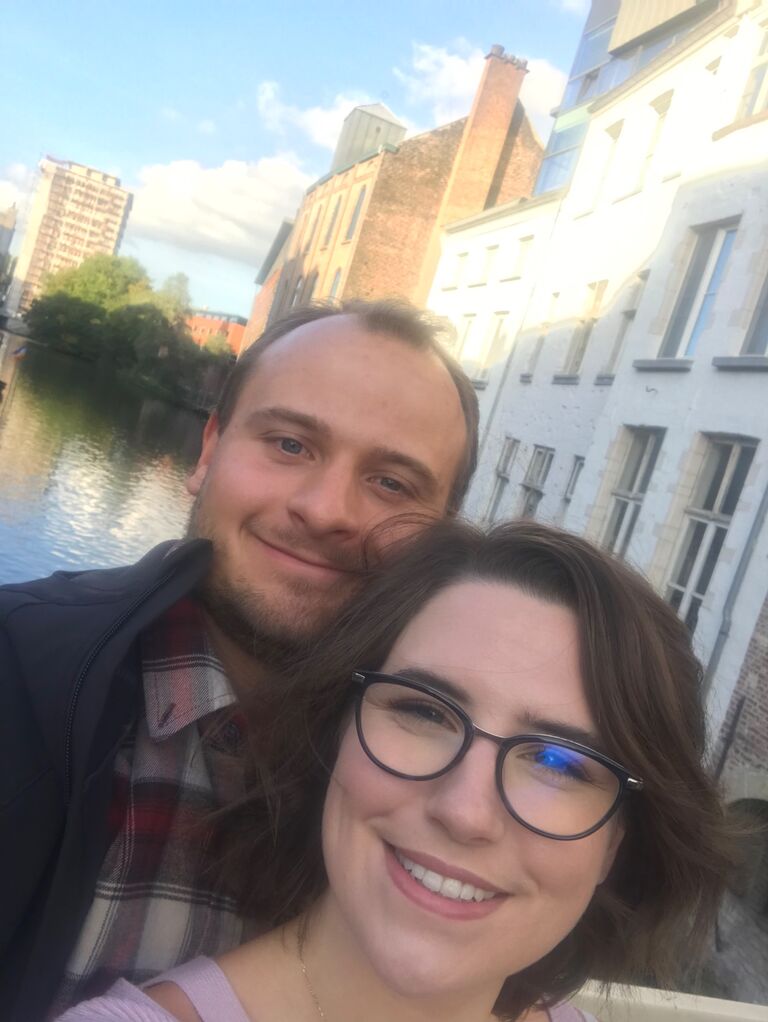 Amber's Return to Belgium @ Ghent Belgium -  5 years together