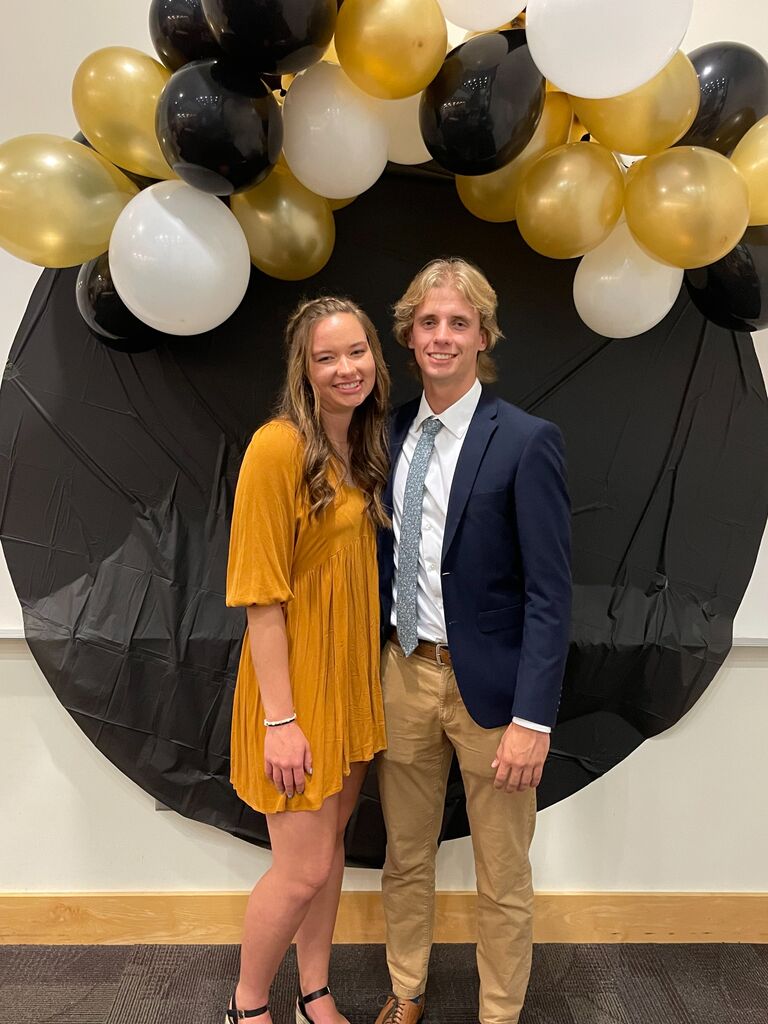 Matthew and Erica went to the brosis formal together