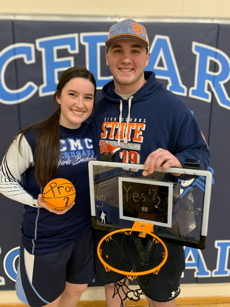 Chad asked me to senior prom!