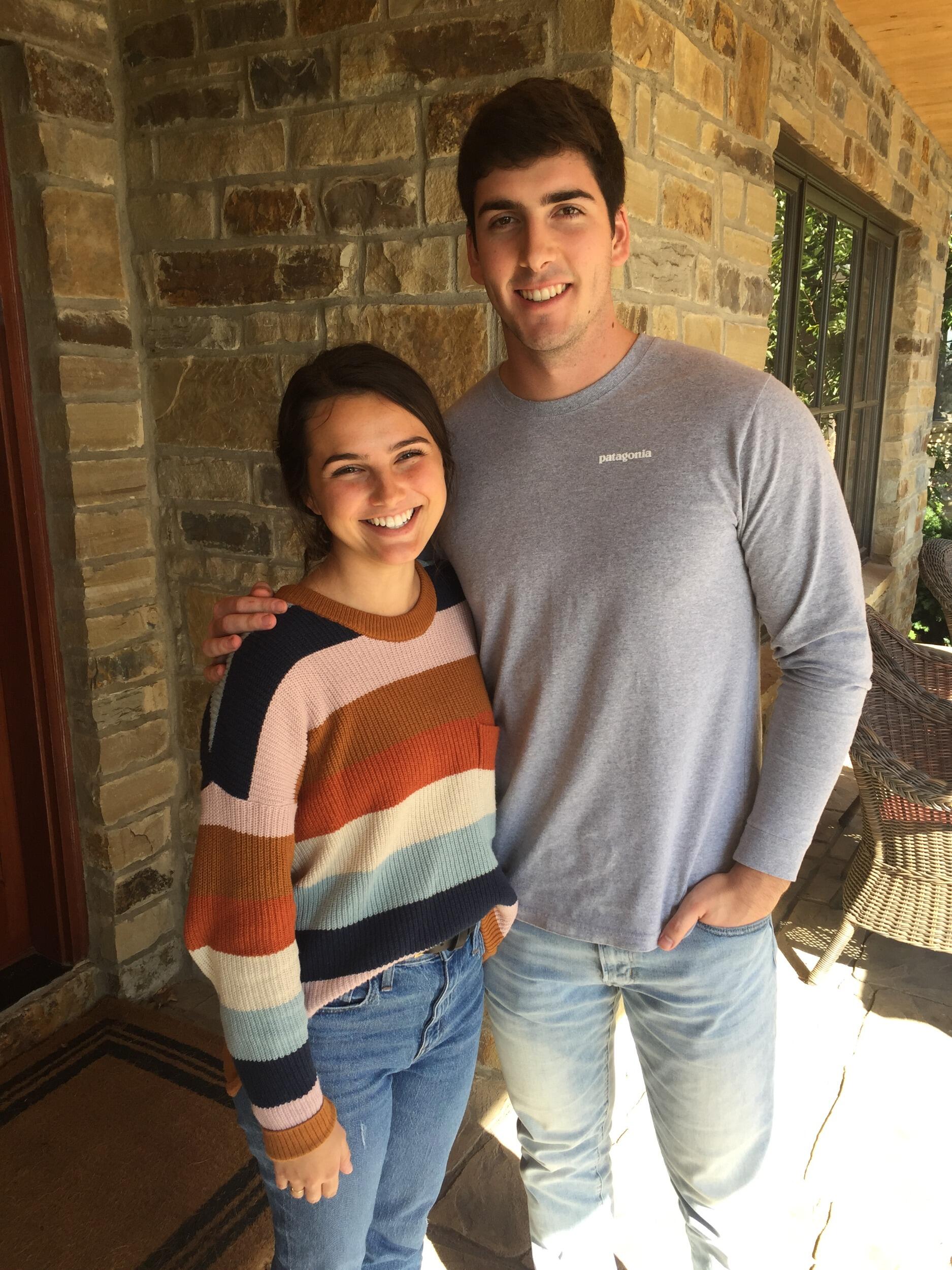 (One of our first pictures together) Jayce picked up Grace from her house and met her Dad for the first time. Grace's dad decided to take a picture before they headed off. I guess he knew this would last a while ;)