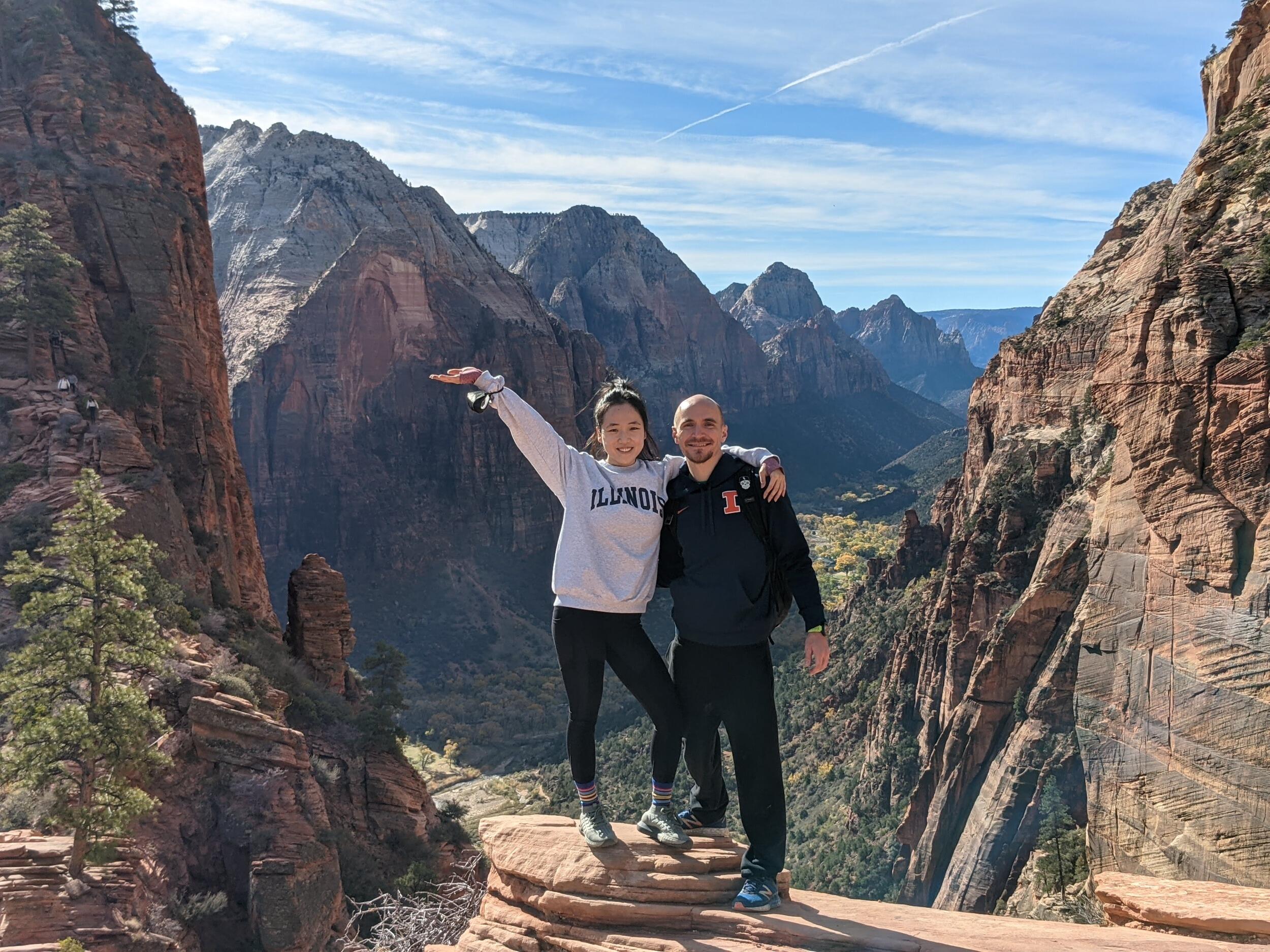 Epic hike in Utah