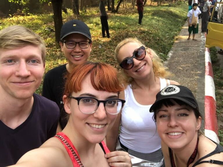 I guess we started making a trend of working abroad. This time with even more friends, in Myanmar (Burma)!