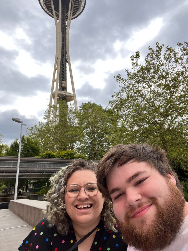 David's first trip to the West Coast!