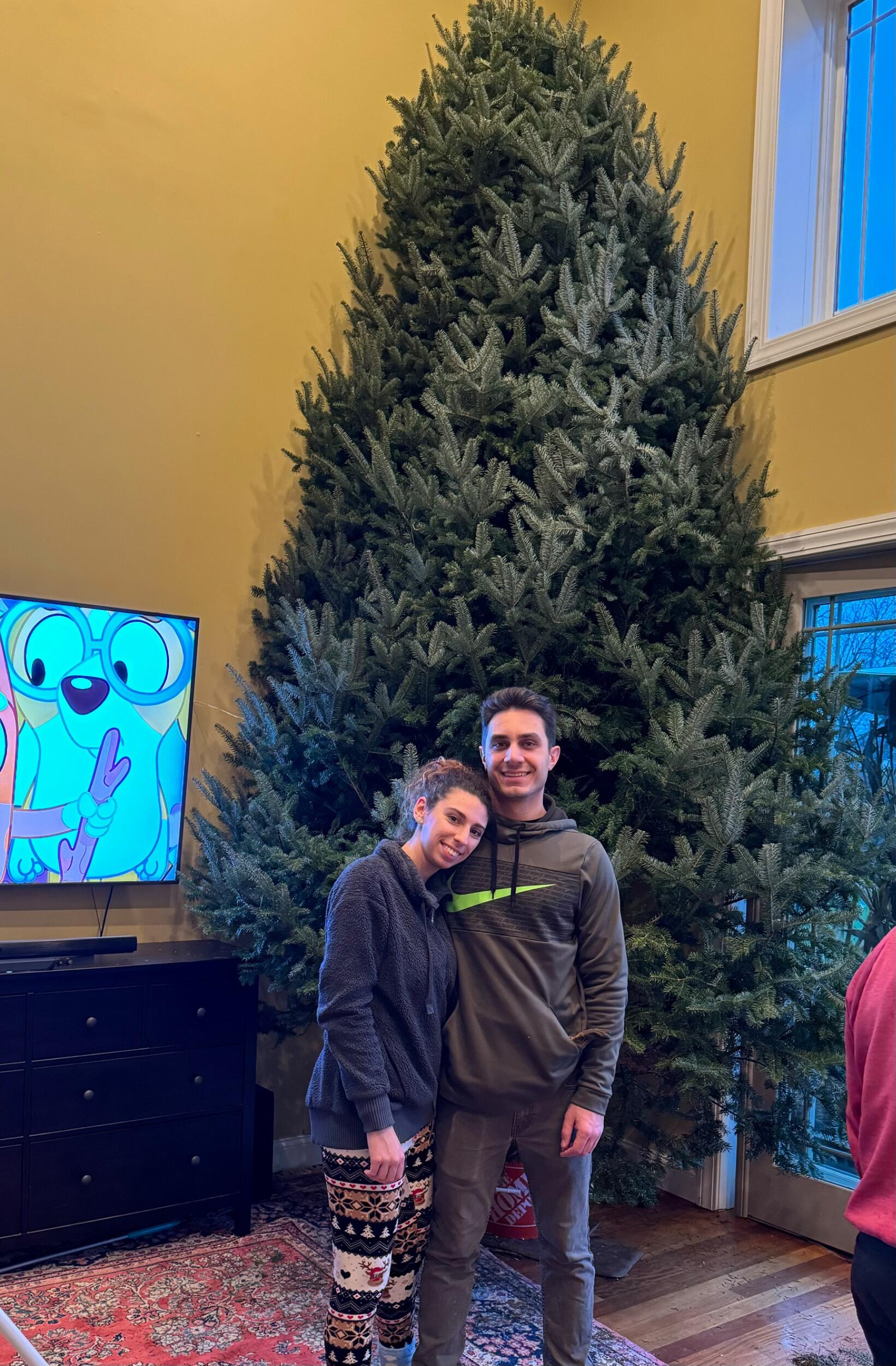 As 2023 closed to an end the couple was so excited to celebrate their first holidays together!