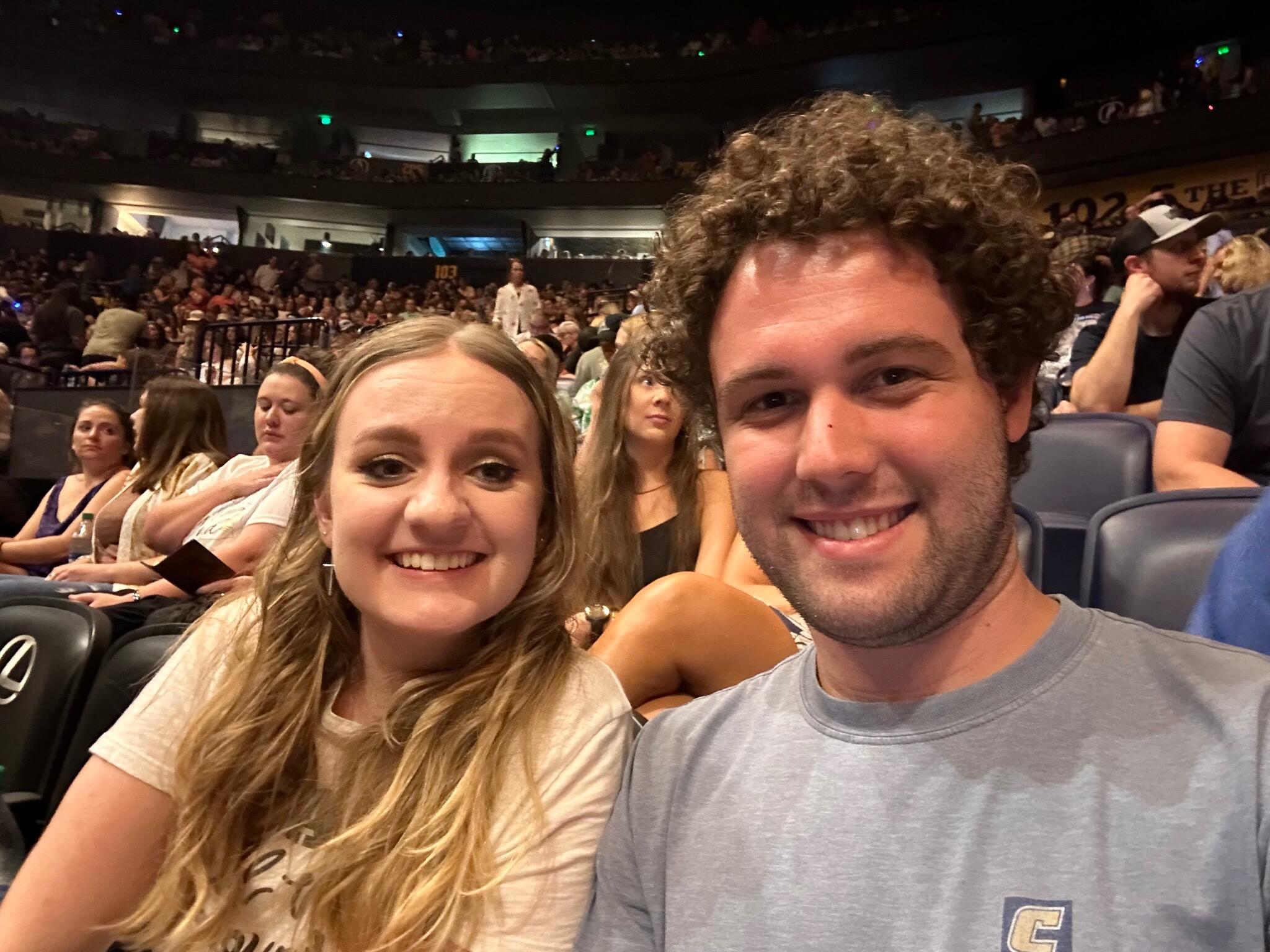 Second date at the Phil Wickham and Brandon Lake Concert 