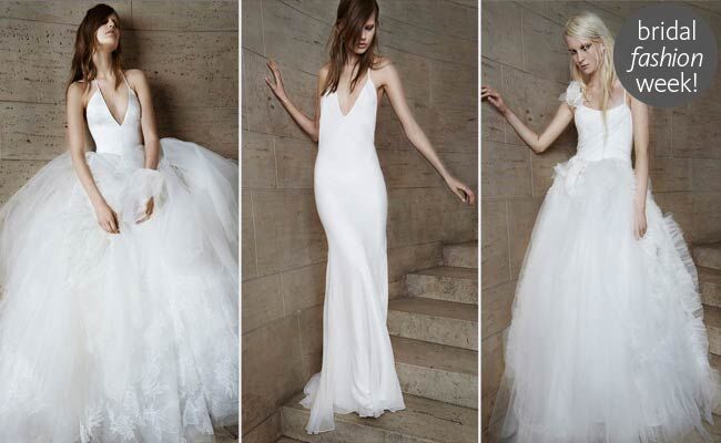 Vera Wang Spring 2015 Wedding Dresses