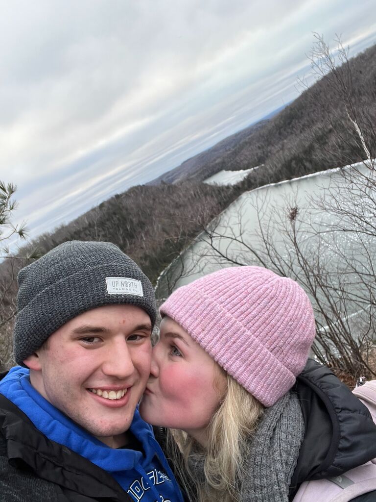 Bean Lake, MN - added a spin... a 5 mile hike... to our annual Bentleyville tradition