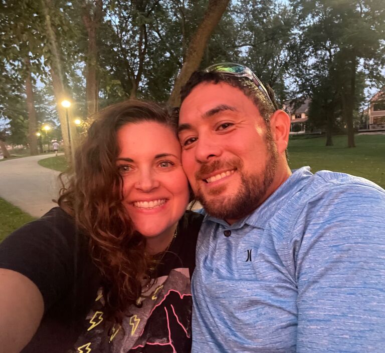 Sean graciously came to help move me into my new office at school. We had dinner & walked along the Riverwalk in Mishawaka.