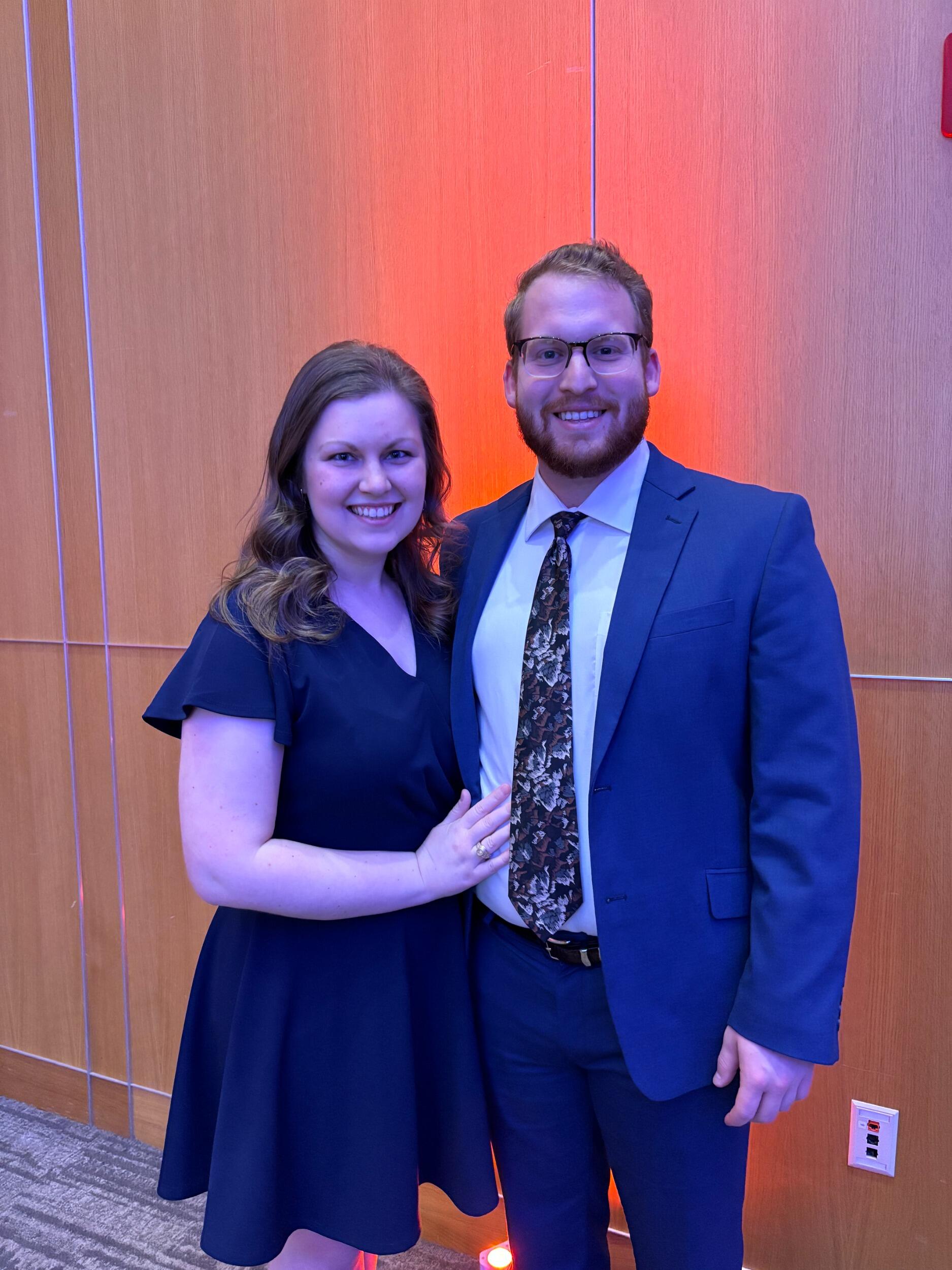 Katherine & Wyatt attended the OSU MIS alumni dinner in Stillwater, Oklahoma!