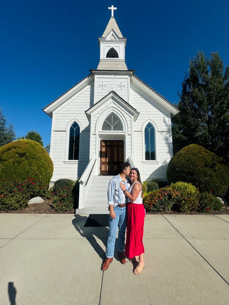 We booked our dream wedding venue.