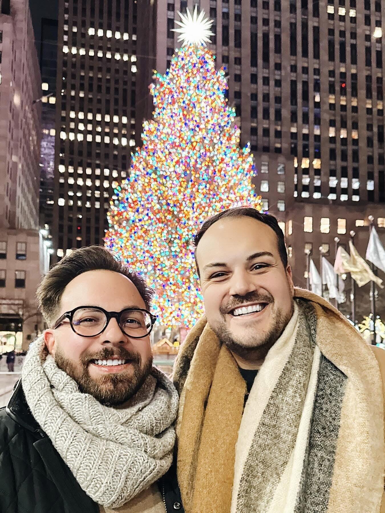 Traditionally Celebrating The Christmas Season In New York!