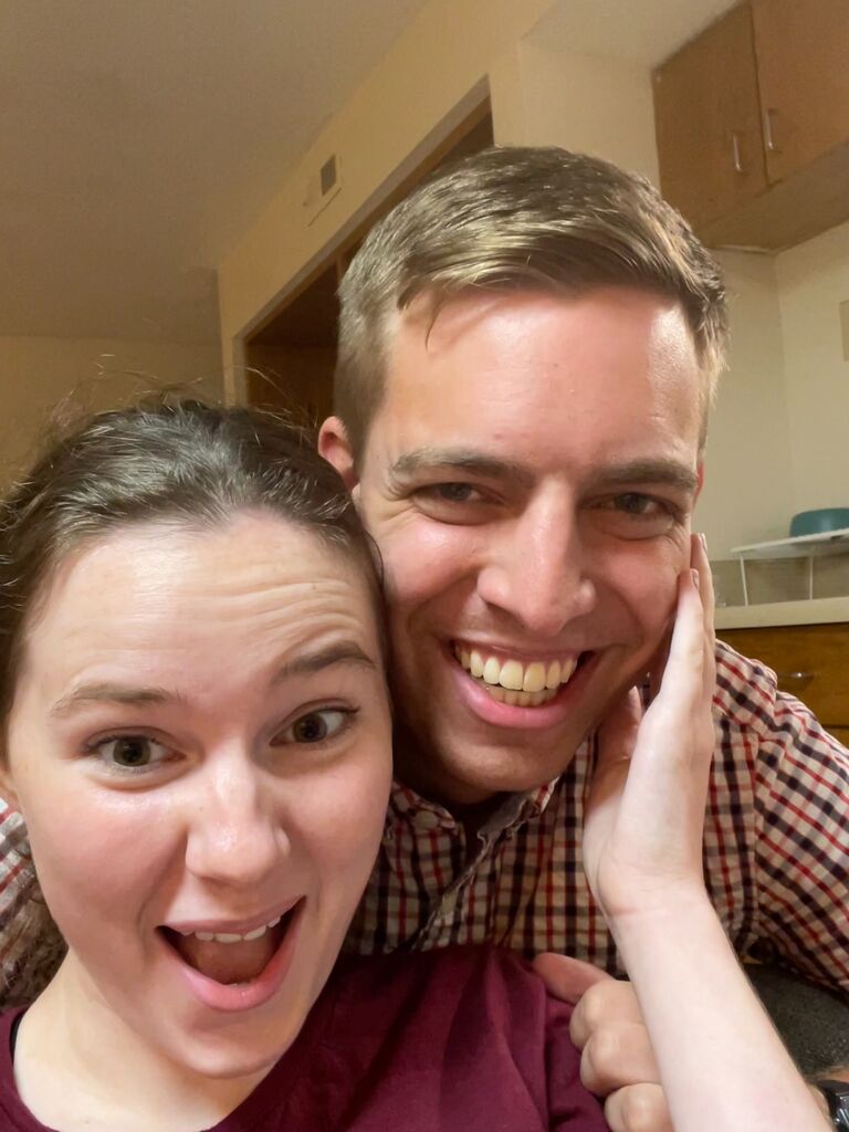 Reunited again in the fall for Matthew's last year of school! This photo features Mary's first time giving Matthew a haircut and he remained 1) alive 2) with his ears intact and 3) with $30 in his pocket