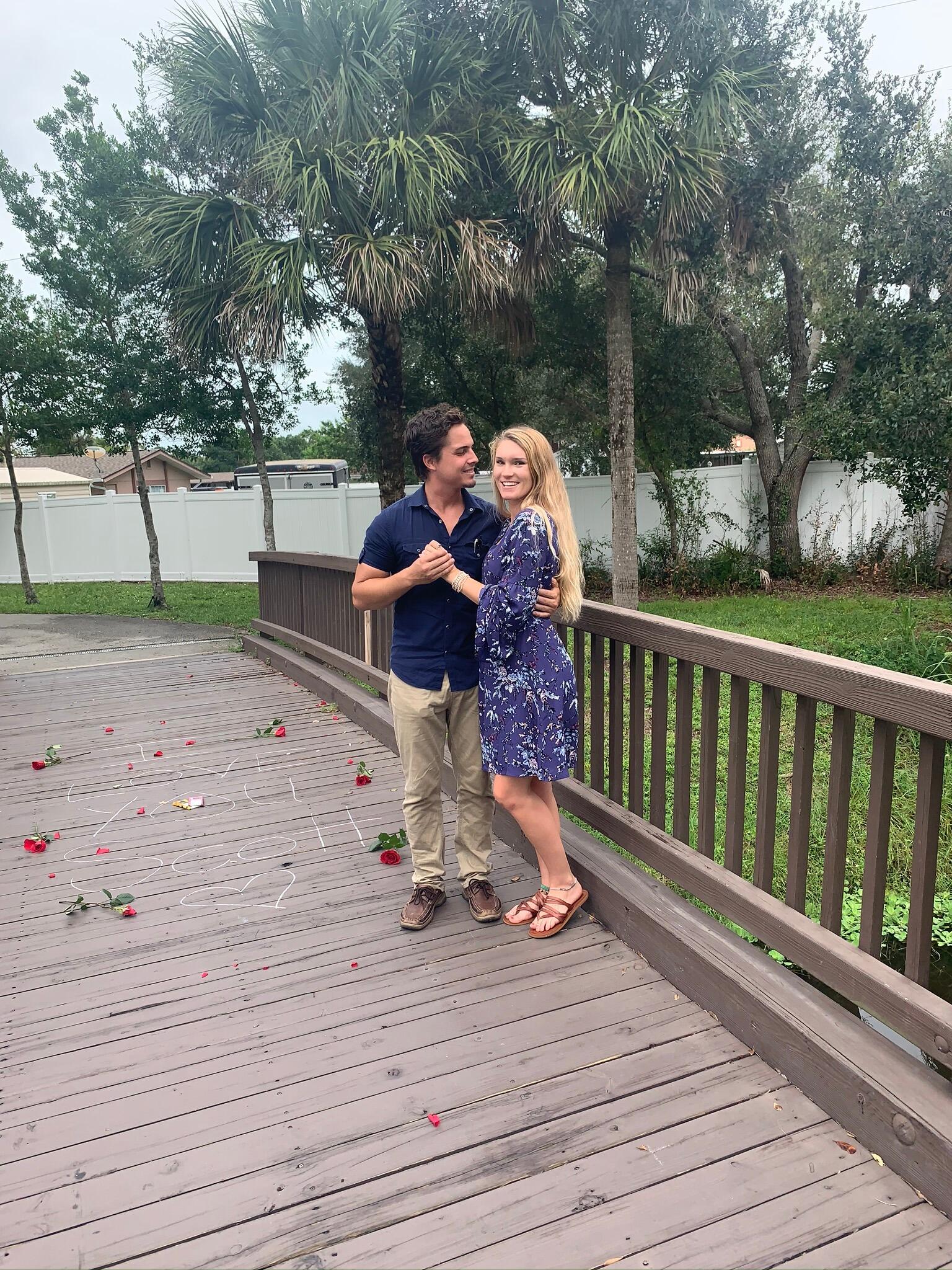 Its about time!!! Hannah blindfolded and surprised Scott by taking him back to the very same spot that he told her he was in love with her!