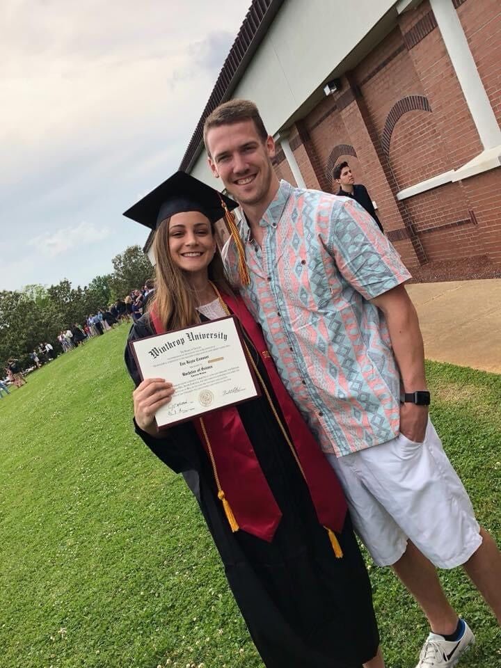Zoe and Sean moved in together in Charlotte with roommates Nick and Cat after Zoe’s graduation. They made many fun memories in Charlotte, playing soccer, working out together, and going out in the city with friends. 