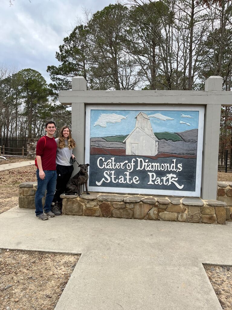 Crate of Diamonds, AR (no diamonds were found..)