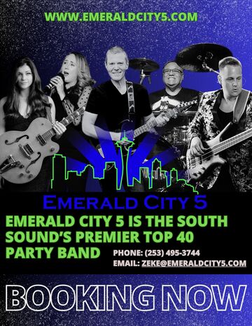 Emerald City 5 Band - Cover Band - Tacoma, WA - Hero Main