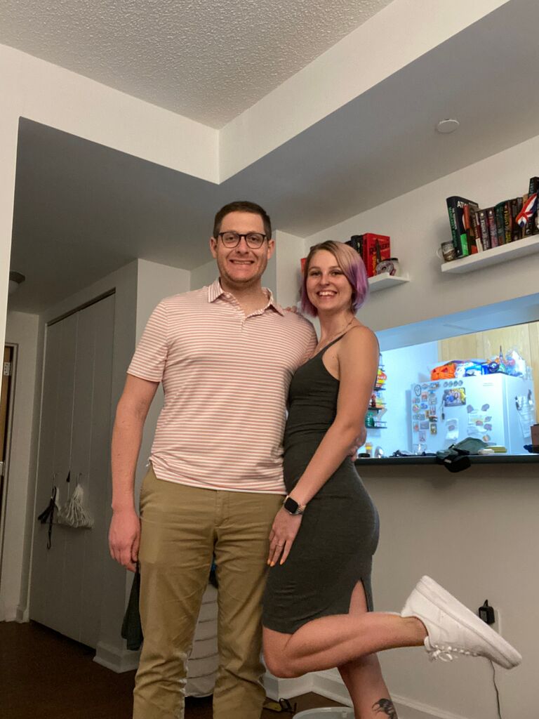 Our four year anniversary!